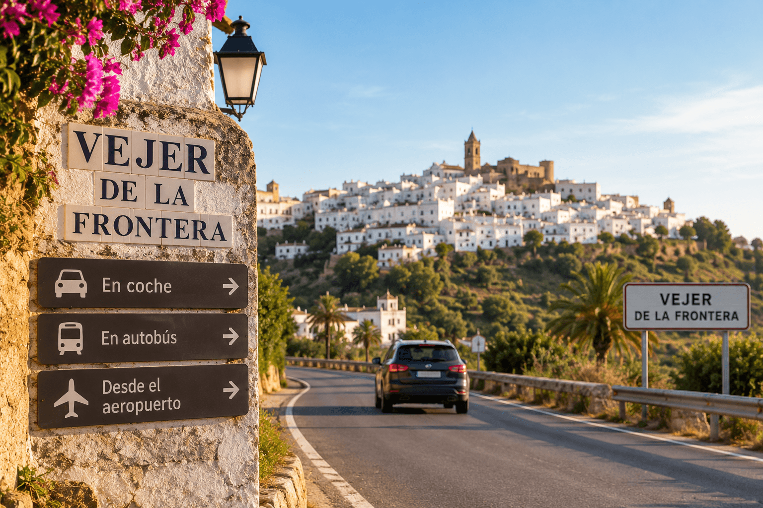 Cómo llegar a Vejer de la Frontera: en coche, autobús o desde el aeropuerto